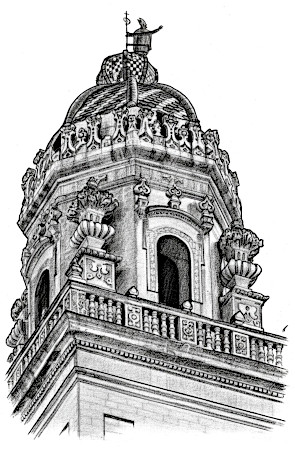 Il campanile del Duomo di Lecce