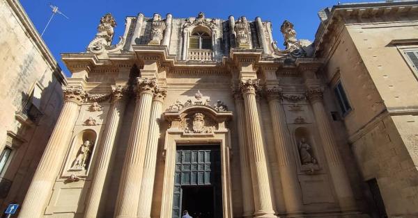 Lecce la chiesa dedicata a Santa Teresa