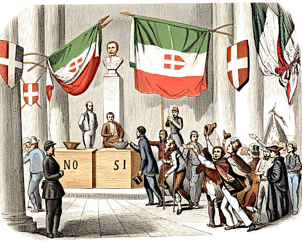 Il Plebiscito a Lecce: il voto non era segreto